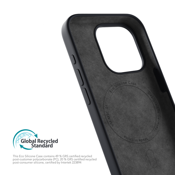 Vonmählen Eco Silicone Cas. iPhone 15 Pro Max, blau