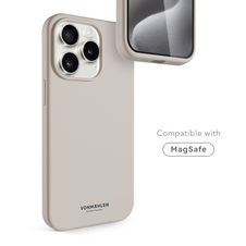 Vonmählen Eco Silicone Cas. iPhone 15 Pro Max, beige