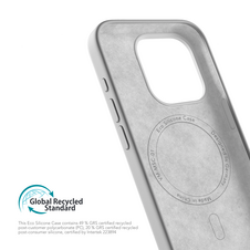 Vonmählen Eco Silicone Cas. iPhone 15 Pro Max, hellgrau