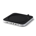 Sie sehen das Produktbild 01 von Satechi Aluminium Stand Hub für Mac mini M1/M2 mit NVMe SSD Gehäuse, silber Satechi Aluminium Stand Hub für Mac mini M1/M2 mit NVMe SSD Gehäuse, silber