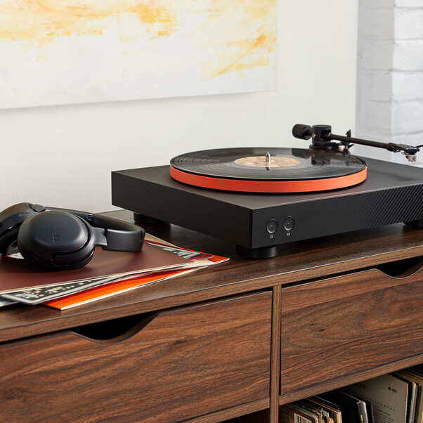 JBL Spinner BT, Bluetooth-Plattenspieler, schwarz