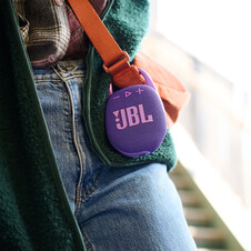 JBL Clip5, Bluetooth-Lautsprecher mit Karabinerhaken, lila