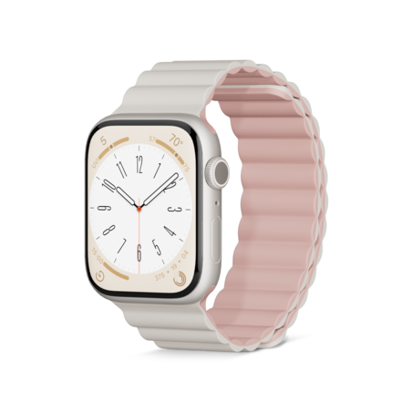 Epico Watch Strap Magnet 42/44/45/49mm grau/pink