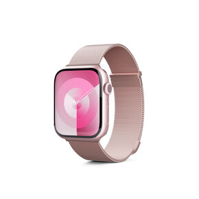 Sie sehen das Produkt Epico Watch Strap Milanese+ 45/49mm, rosegold, Produktbild: 01 Epico Watch Strap Milanese+ 45/49mm, rosegold
