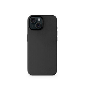 Epico Mag+ Leather Case iPhone 15 Plus, schwarz
