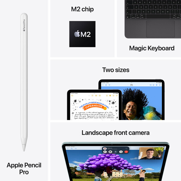 Apple iPad Air 11" Wi-Fi, 512GB, violett>