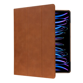 dbramante Risskov Slim Folio Case Leder für iPad Pro 11&amp;quot; (2024/5. Gen), braun