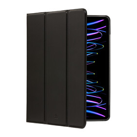 dbramante Risskov Slim Folio Case Leder für iPad Pro 11&amp;quot; (2024/5. Gen), schwarz