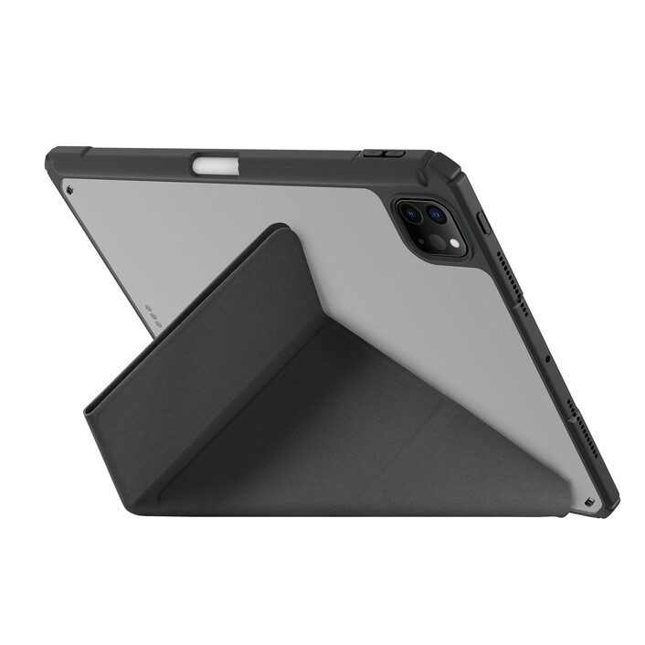 dbramante London Multi-View Slim Folio Case für iPad Pro 11" (2024/5. Gen), schwarz
