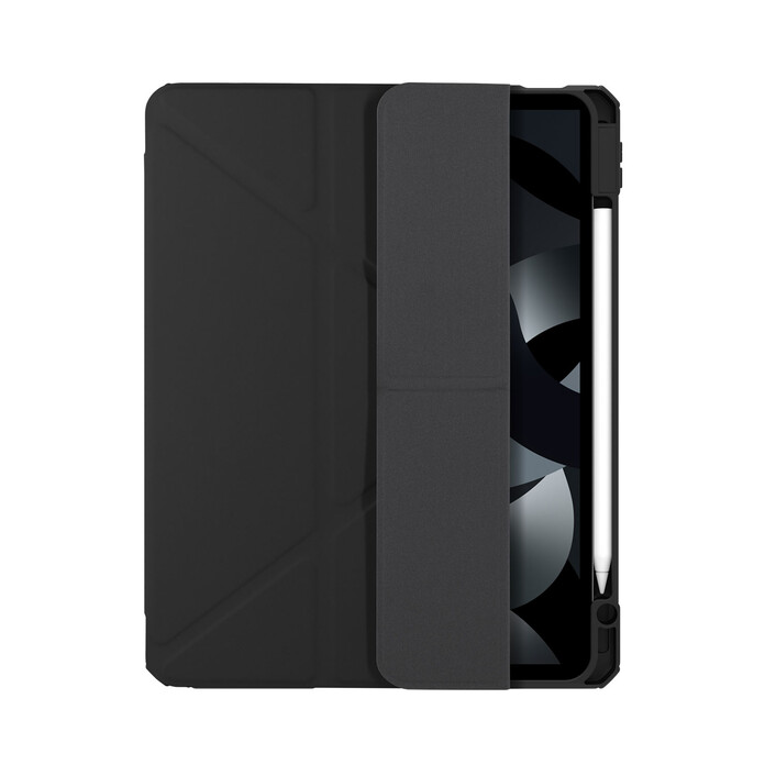 dbramante London Multi-View Slim Folio Case für iPad Air 11" (2024/6. Gen), schwarz