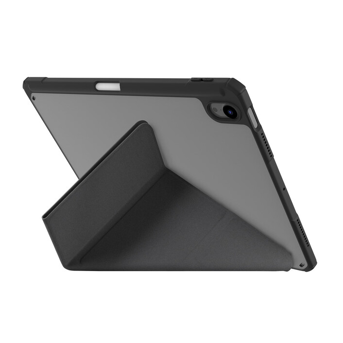 dbramante London Multi-View Slim Folio Case für iPad Air 11" (2024/6. Gen), schwarz