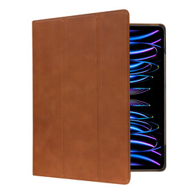 dbramante Risskov Slim Folio Case Leder für iPad Pro 11&amp;quot; (2024/5. Gen), braun