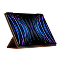 dbramante Risskov Slim Folio Case Leder für iPad Pro 11&quot; (2024/5. Gen), braun