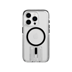 Tech21 Evo Crystal Kick MagSafe transparent/schwarz für iPhone 15 Pro Max