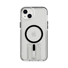 Tech21 Evo Crystal Kick MagSafe transparent/schwarz für iPhone 15 Plus