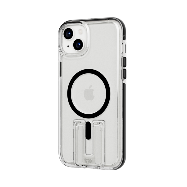 Tech21 Evo Crystal Kick MagSafe transparent/schwarz für iPhone 15 Plus