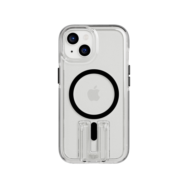 Tech21 Evo Crystal Kick MagSafe transparent/schwarz für iPhone 15