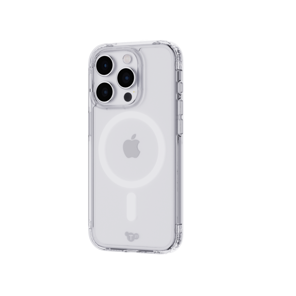 Tech21 Evo Clear MagSafe transparent für iPhone 15 Pro