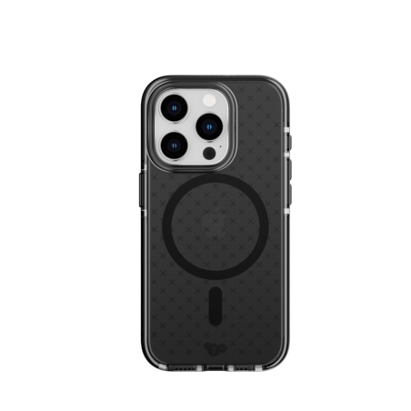 Tech21 Evo Check MagSafe schwarz für iPhone 15 Pro