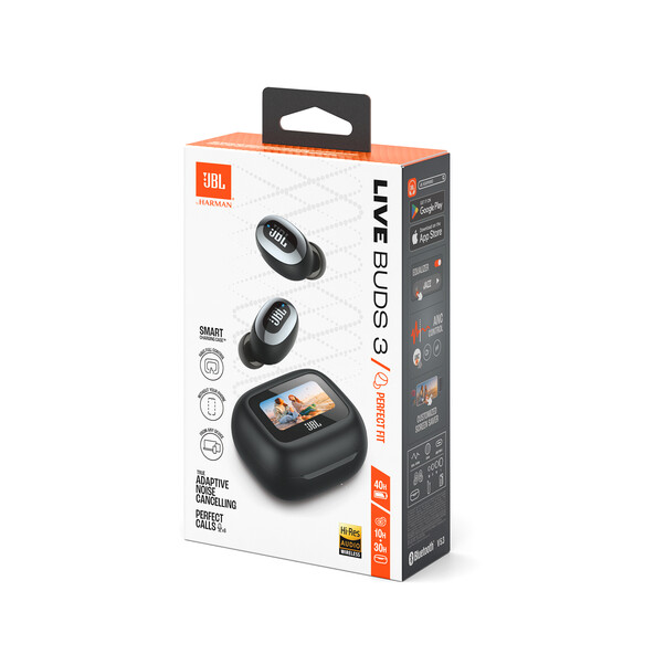 Sie sehen das Produktbild 08 von JBL Live Buds 3, kabelloser In-Ear Kopfhörer, schwarz JBL Live Buds 3, kabelloser In-Ear Kopfhörer, schwarz