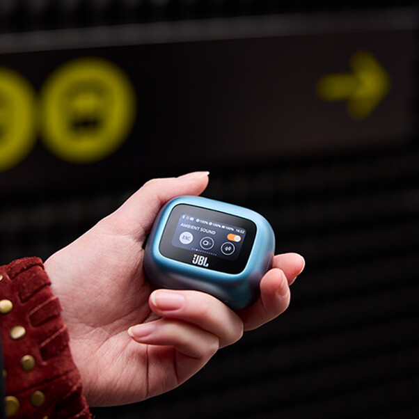 JBL Live Buds 3, kabelloser In-Ear Kopfhörer, blau