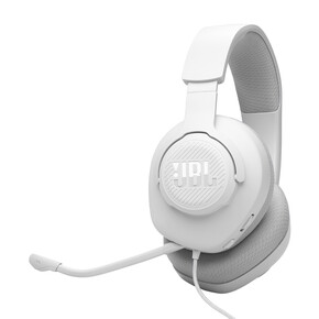 Sie sehen das Produkt JBL Quantum 100 M2, kabelgebundenes Over-Ear-Gaming-Headset mit Mikrofon, weiss, Produktbild: 01 JBL Quantum 100 M2, kabelgebundenes Over-Ear-Gaming-Headset mit Mikrofon, weiss