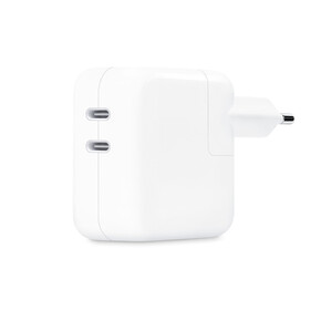 Sie sehen das Produkt Apple Dual USB-C 35W Power Adapter, Produktbild: 01 Apple Dual USB-C 35W Power Adapter