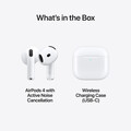 AirPods 4 mit Aktiver Geräusch­unter­drückung