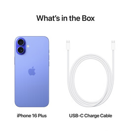 iPhone 16 Plus, 256GB, blau