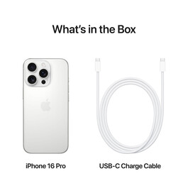 iPhone 16 Pro, 256GB, Titan weiss&gt;