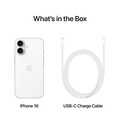 iPhone 16, 128GB, weiss