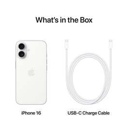 iPhone 16, 128GB, weiss