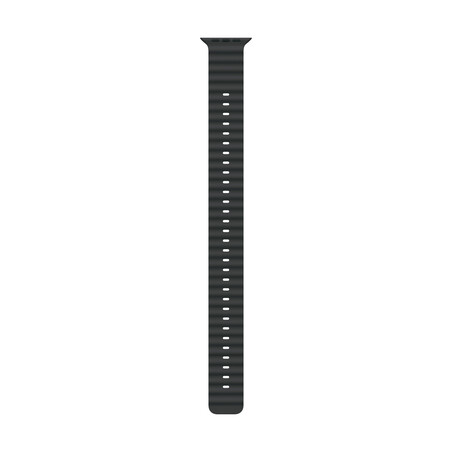 Apple Watch 49mm Verlängerung Ocean-Armband, schwarz - Gehäusefarbe schwarz