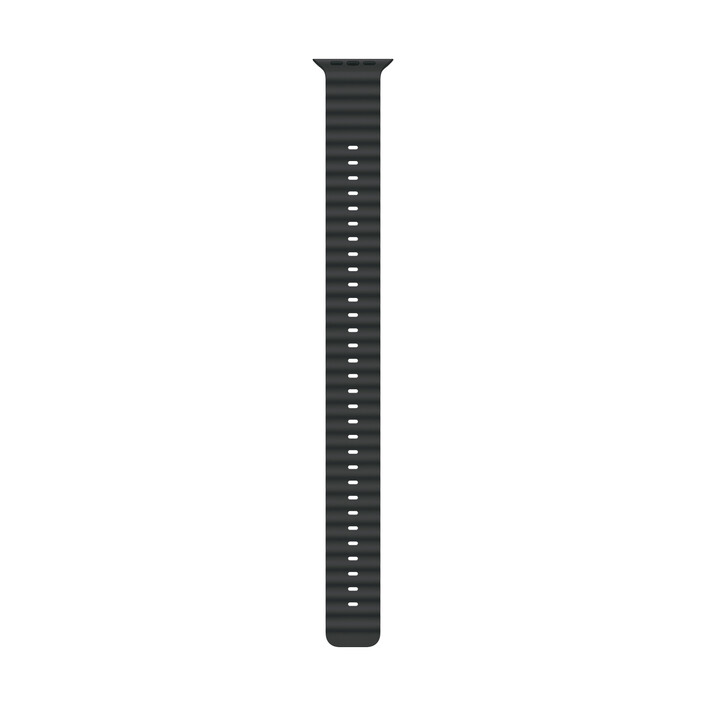 Apple Watch 49mm Verlängerung Ocean-Armband, schwarz - Gehäusefarbe schwarz