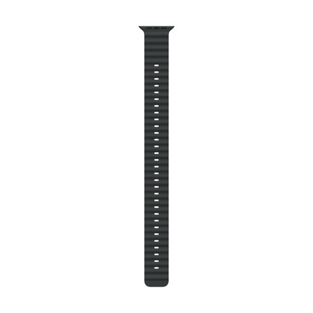 Apple Watch 49mm Verlängerung Ocean-Armband, schwarz - Gehäusefarbe natur