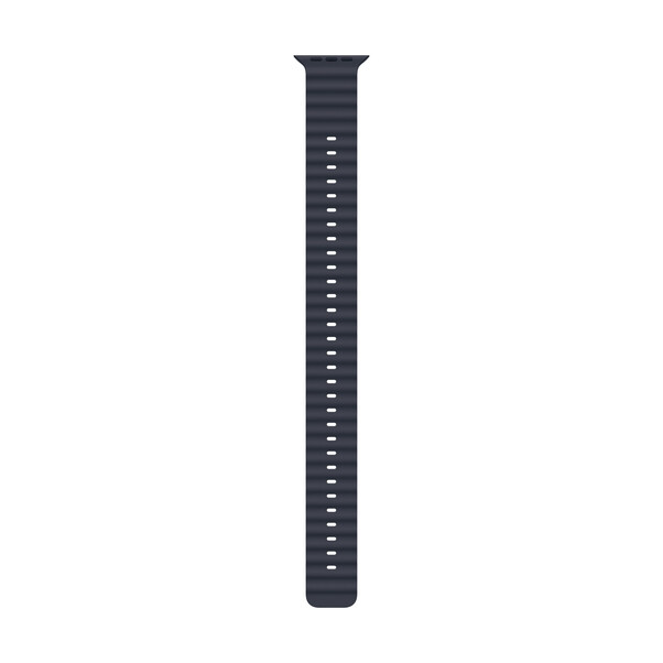 Apple Watch 49mm Verlängerung Ocean-Armband, blau - Gehäusefarbe schwarz