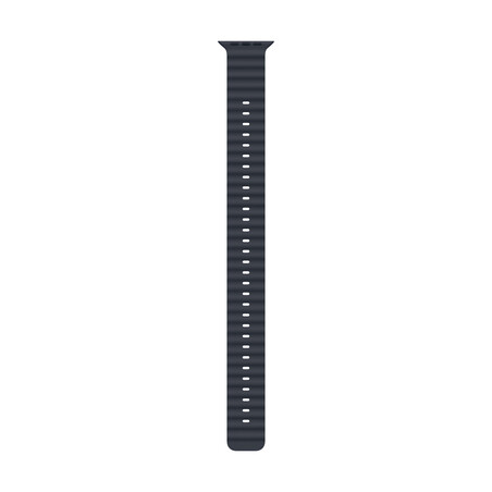 Apple Watch 49mm Verlängerung Ocean-Armband, blau - Gehäusefarbe natur