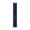 Apple Watch 49mm Trail-Loop, blau - S/M - Gehäusefarbe schwarz