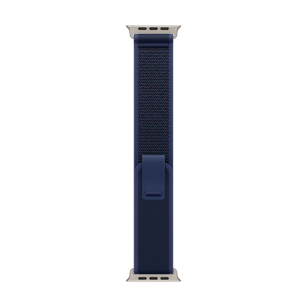 Apple Watch 49mm Trail-Loop, blau - M/L - Gehäusefarbe natur