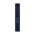Apple Watch 49mm Trail-Loop, blau - M/L - Gehäusefarbe natur