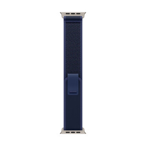 Sie sehen das Produkt Apple Watch 49mm Trail-Loop, blau - M/L - Gehäusefarbe natur, Produktbild: 01 Apple Watch 49mm Trail-Loop, blau - M/L - Gehäusefarbe natur