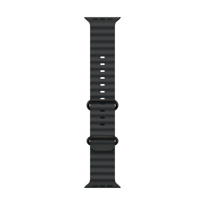 Sie sehen das Produktbild 01 von Apple Watch 49mm Ocean-Armband, schwarz - Gehäusefarbe schwarz Apple Watch 49mm Ocean-Armband, schwarz - Gehäusefarbe schwarz