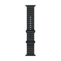 Apple Watch 49mm Ocean-Armband, schwarz - Gehäusefarbe natur