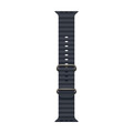 Apple Watch 49mm Ocean-Armband, blau - Gehäusefarbe natur