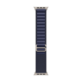 Apple Watch 49mm Alpin-Loop, mandel - medium - Gehäusefarbe schwarz