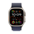 Apple Watch 49mm Alpin-Loop, mandel - medium - Gehäusefarbe schwarz