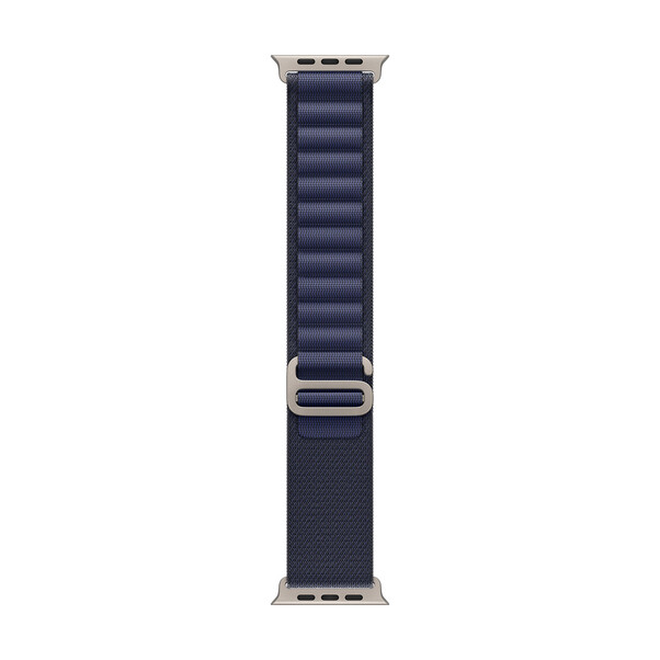 Apple Watch 49mm Alpin-Loop, marine - medium - Gehäusefarbe natur