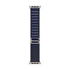 Apple Watch 49mm Alpin-Loop, marine - medium - Gehäusefarbe natur