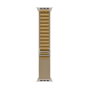 Apple Watch 49mm Alpin-Loop, mandel - medium - Gehäusefarbe natur