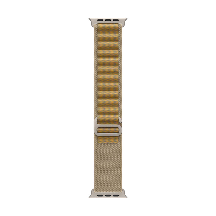 Apple Watch 49mm Alpin-Loop, mandel - medium - Gehäusefarbe natur